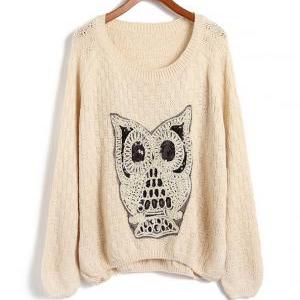 Owl Comfort Ma Haimao Turtleneck Sweater