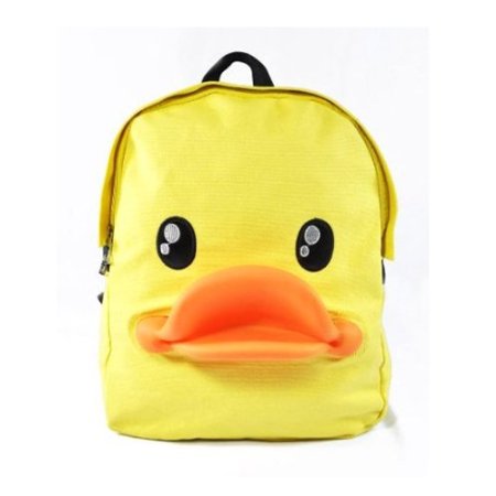 3-d Rubber Duck School Bag Campus Backpack Bag
